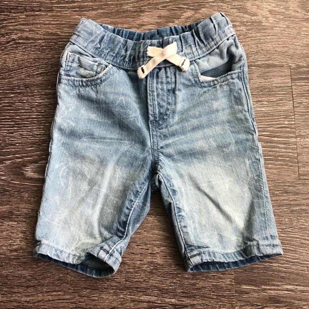 Gap Toddler Boy Jean shark shorts